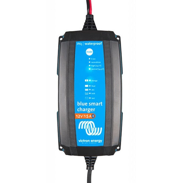 Chargeur de batterie au plomb et lithium-ion Blue Smart IP65 24V / 8A + prise CEE 7/17- VICTRON