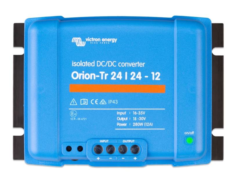 Orion-Tr 24/24-12A (280W) avec isolation galvanique