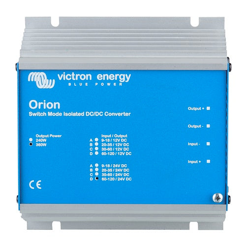 Convertisseur DC/DC Orion isolé 48/12V 9A