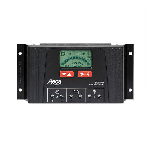 Régulateur solaire STECA PR1010 écran LCD - 10A 12V/24V